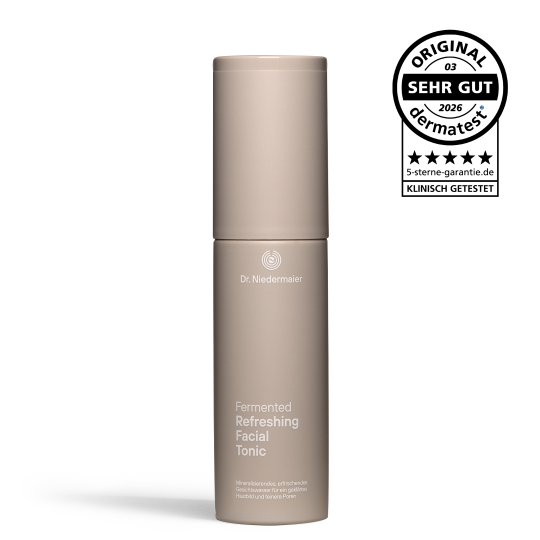 Lotion tonique rafraîchissante fermentée pour le visage