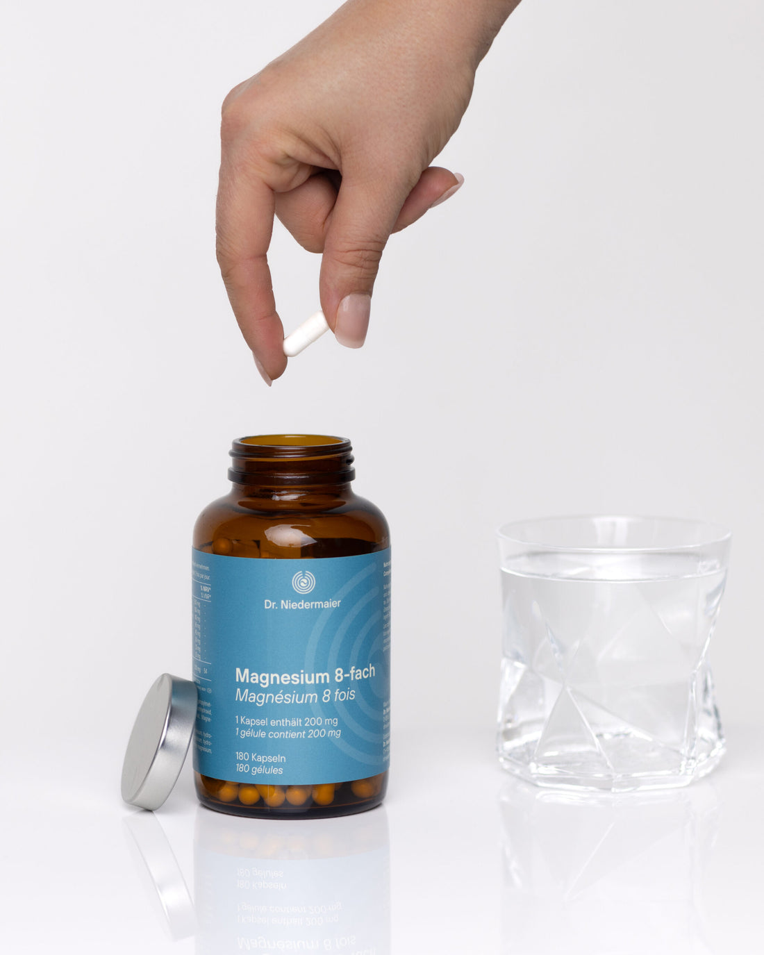 Capsules de complexe de magnésium 8 fois