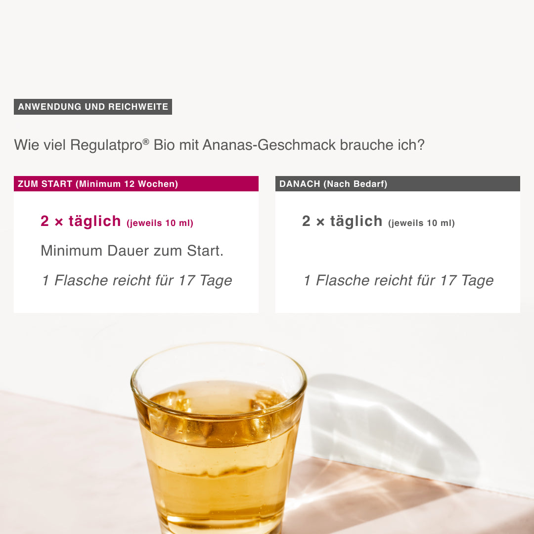 Regulatpro® Bio mit Ananas-Geschmack